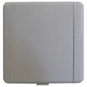 Tomada Europa PVC Cinzento Claro