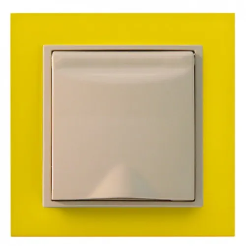 Tomada Logvac Animato Amarelo - Aspilusa